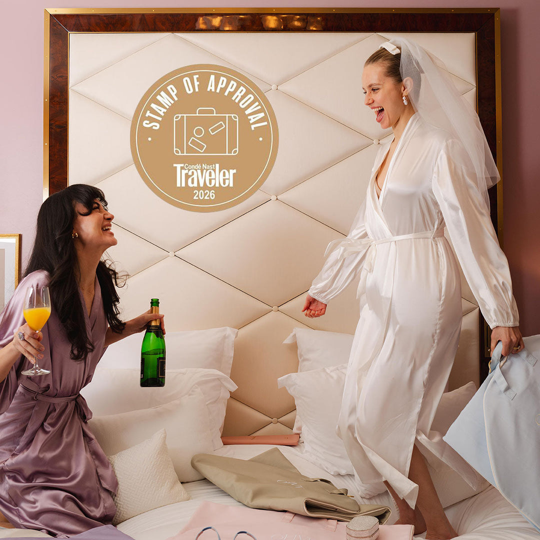 A Condé Nast Traveler Editor's #1 Hack for Brides: Invest in a Garment Bag