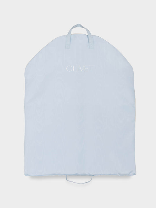 Classic Bag in Moiré | Bridal Blue