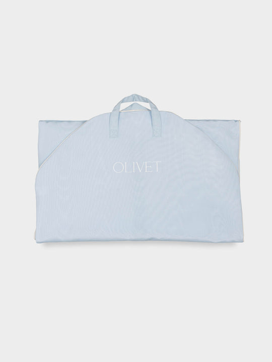 Classic Bag in Moiré | Bridal Blue