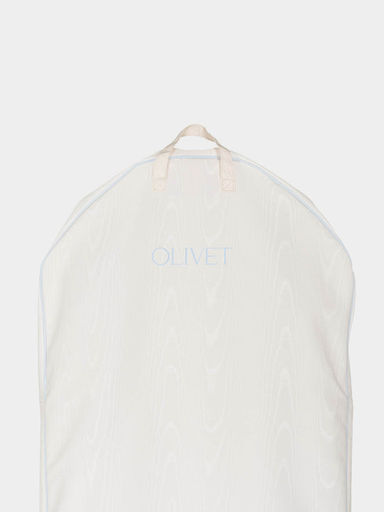 Bridal Bag in Moiré | Ivory