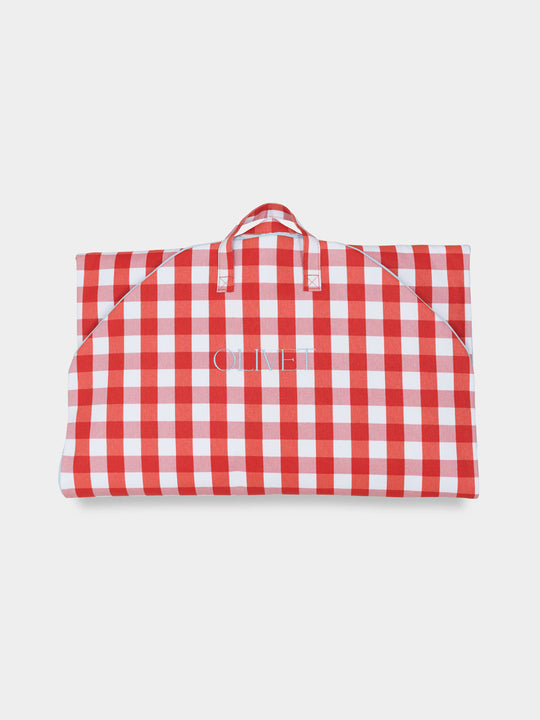 Classic Bag in Gingham | Red Check