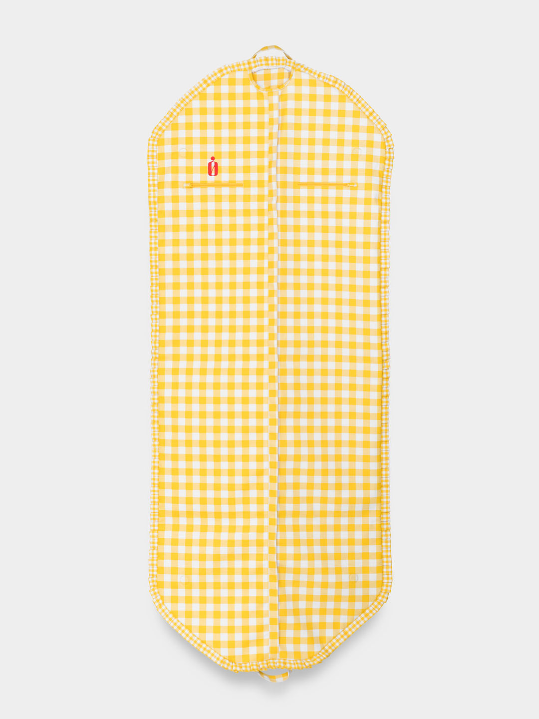 Classic Bag Pleats in Gingham | Yellow Check