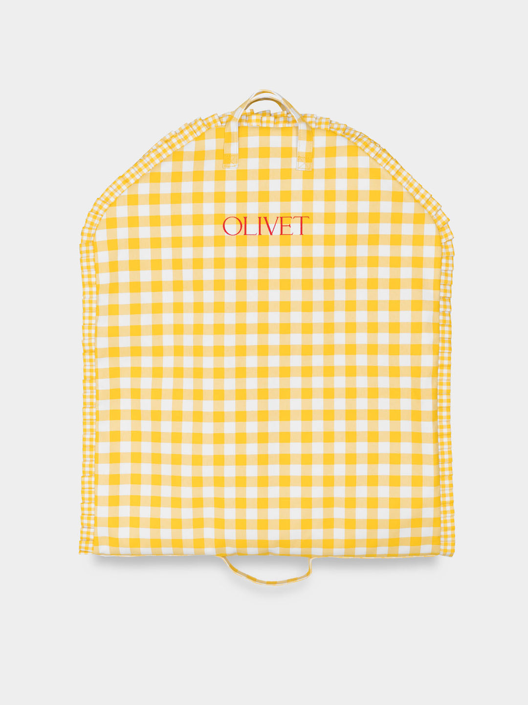 Classic Bag Pleats in Gingham | Yellow Check