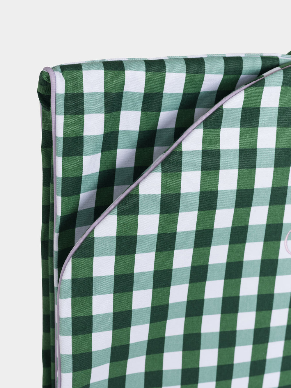 Classic Bag in Gingham | Green Check