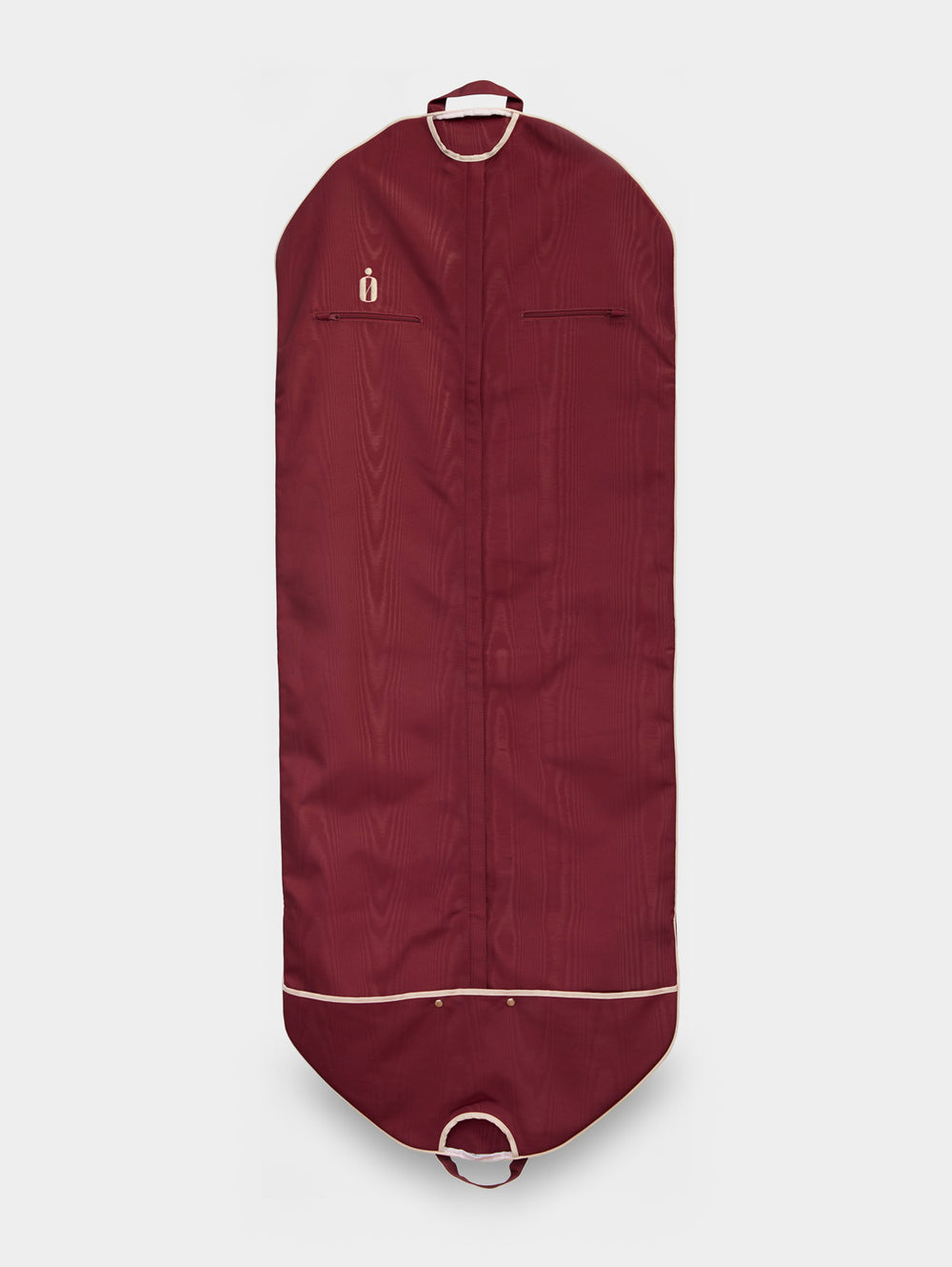 Classic Bag in Cabernet (Moiré Collection)