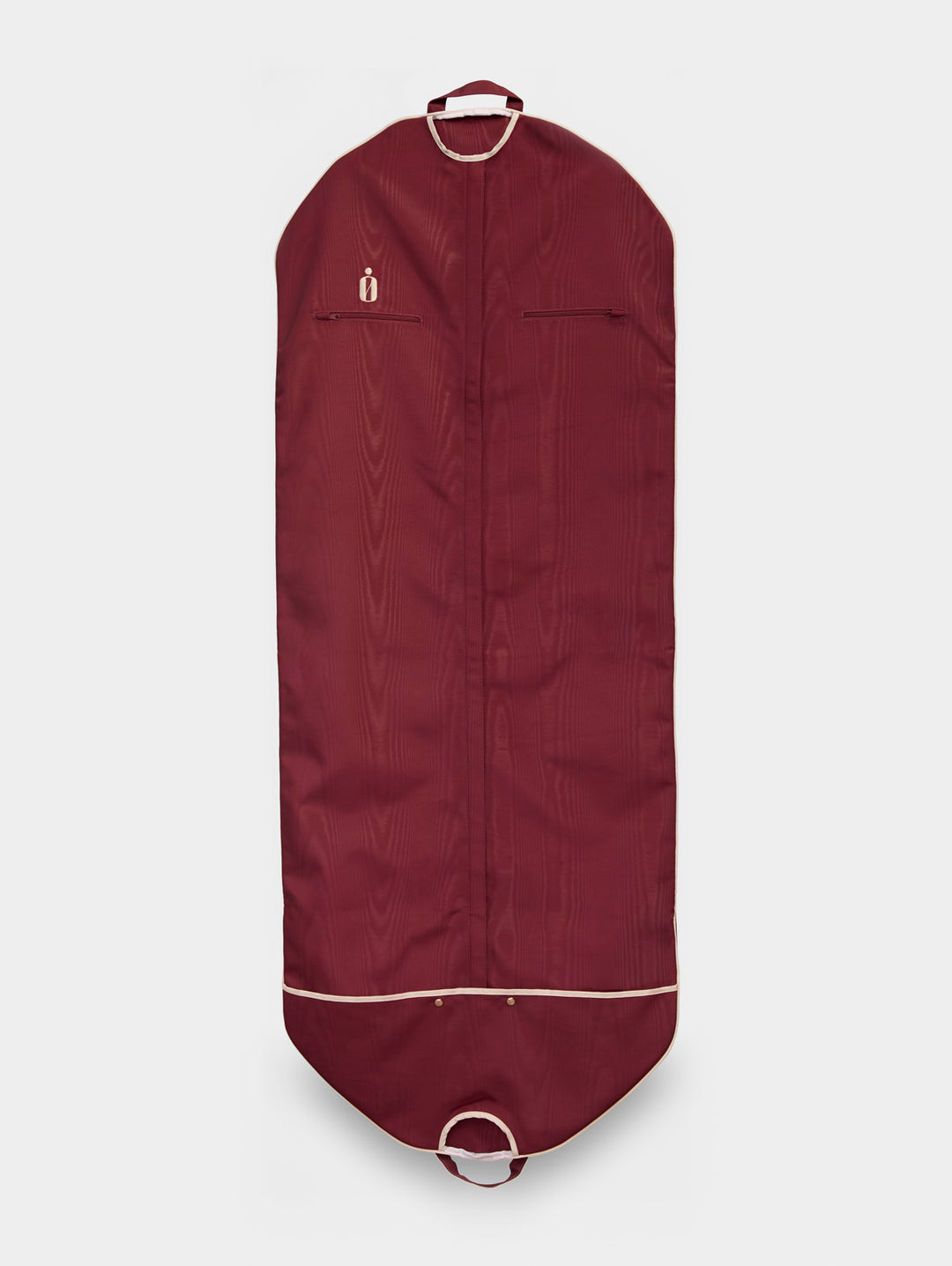 Classic Bag in Cabernet (Moiré Collection)