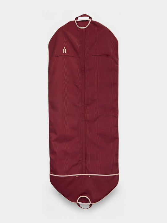 Classic Bag in Cabernet (Moiré Collection)