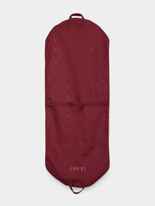 Classic Bag in Cabernet (Moiré Collection)