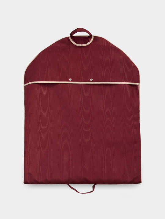 Classic Bag in Cabernet (Moiré Collection)