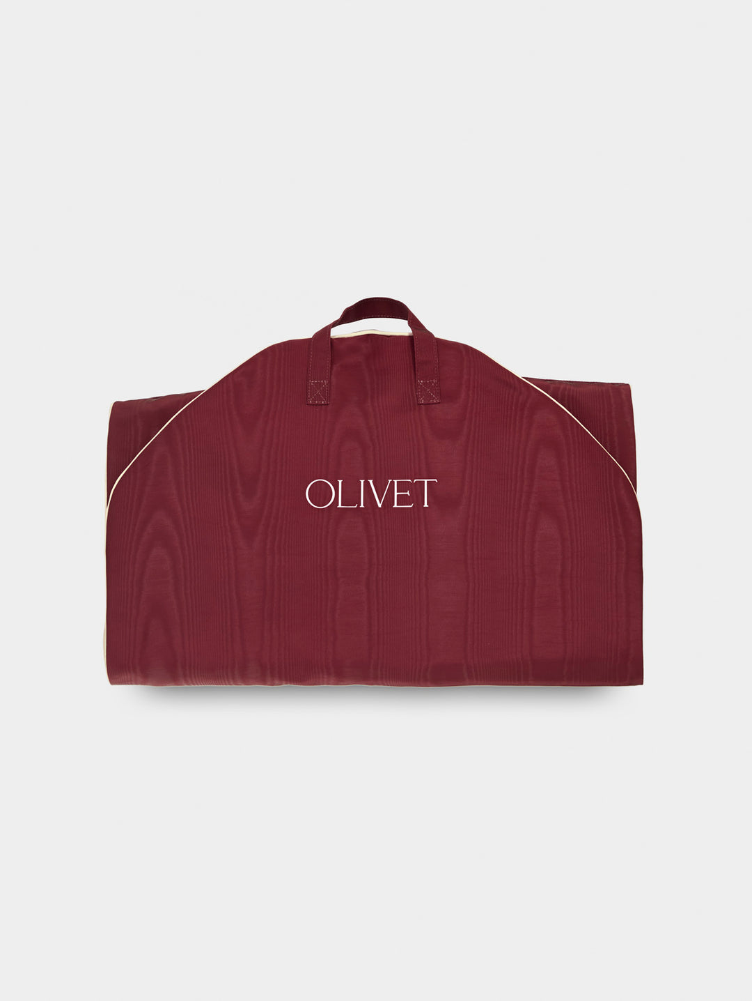 Classic Bag in Cabernet (Moiré Collection)