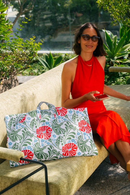 Classic Bag in Poppy | Large Multi