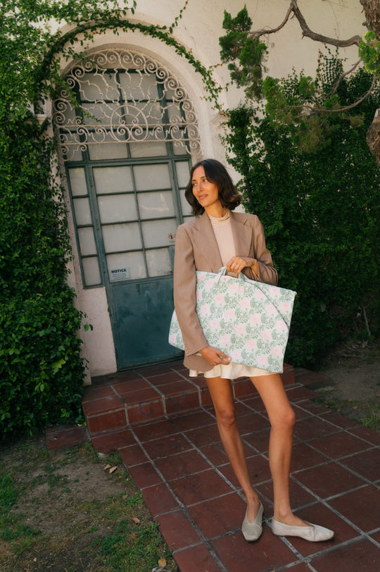 Classic Bag in Poppy | Sage Poppy