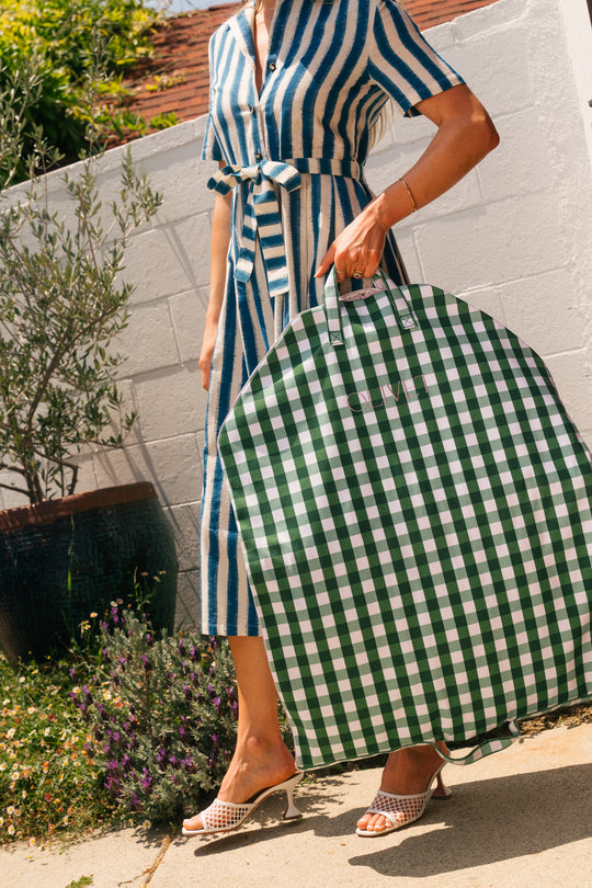 Classic Bag in Gingham | Green Check
